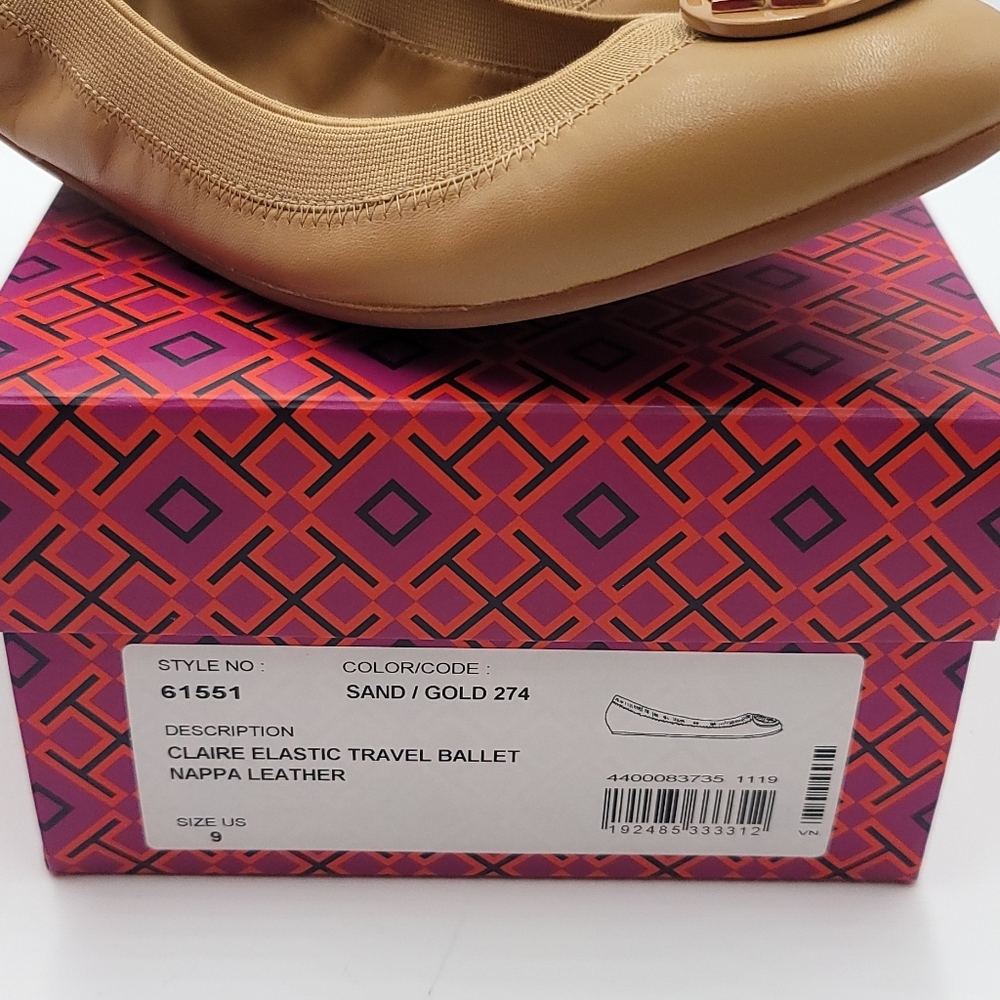 Tory Burch Claire Elastic Ballet - Picture 9 of 9
